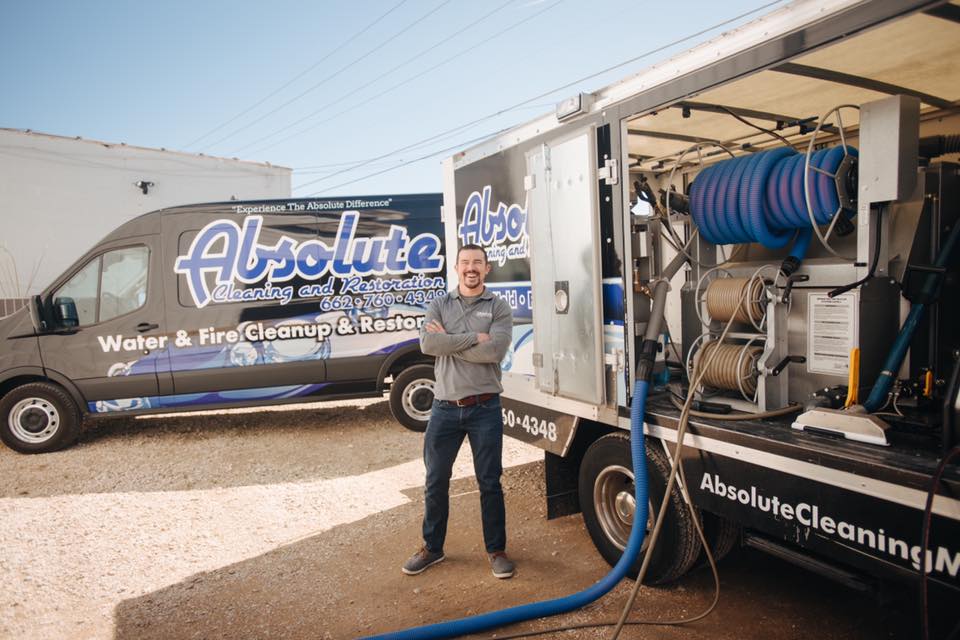 chris garrison owner at Absolute Cleaning and Restoration Company